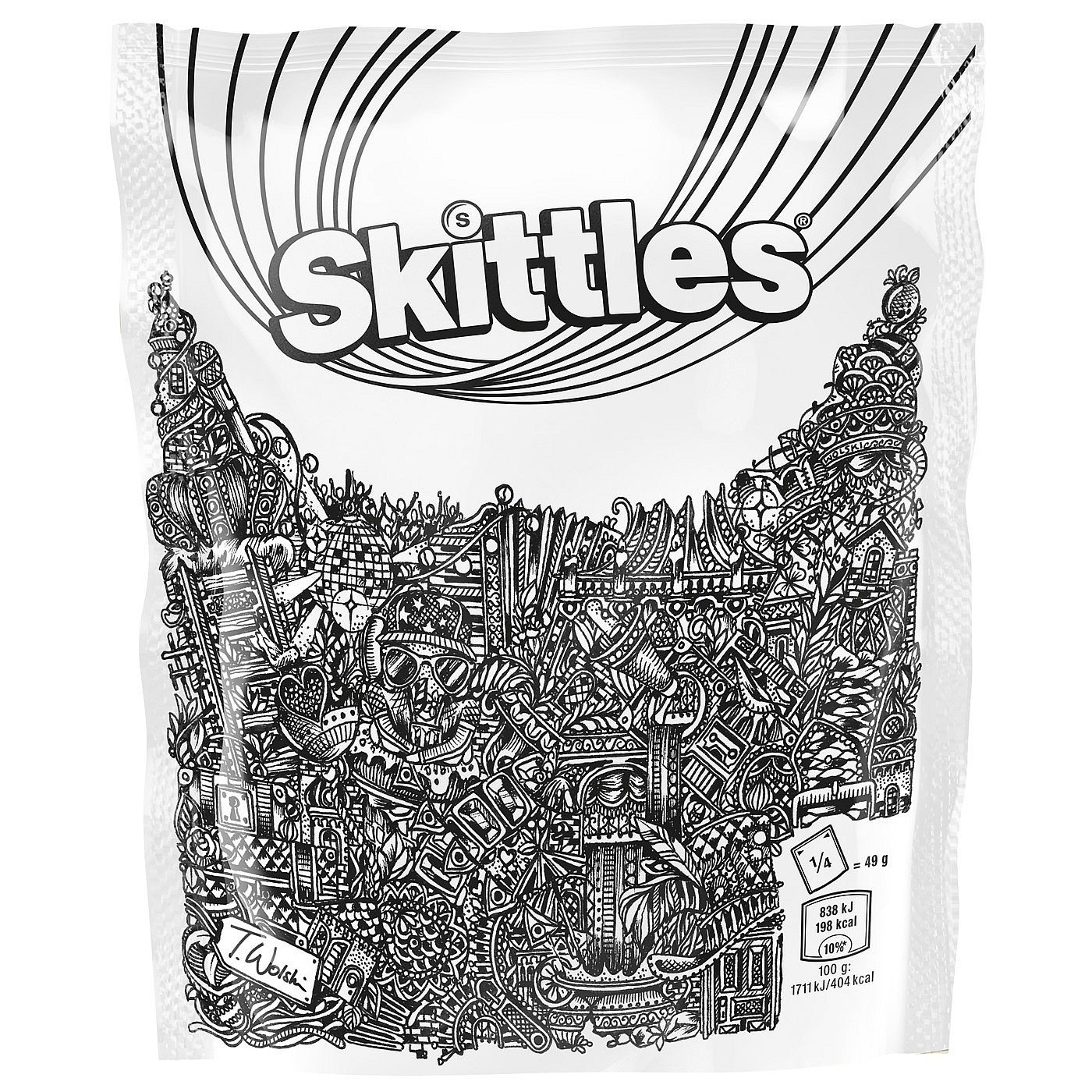 Straight Forward Skittles Pride 2019 Limited edition packaging: Packaging Design with Thomas Wolski,