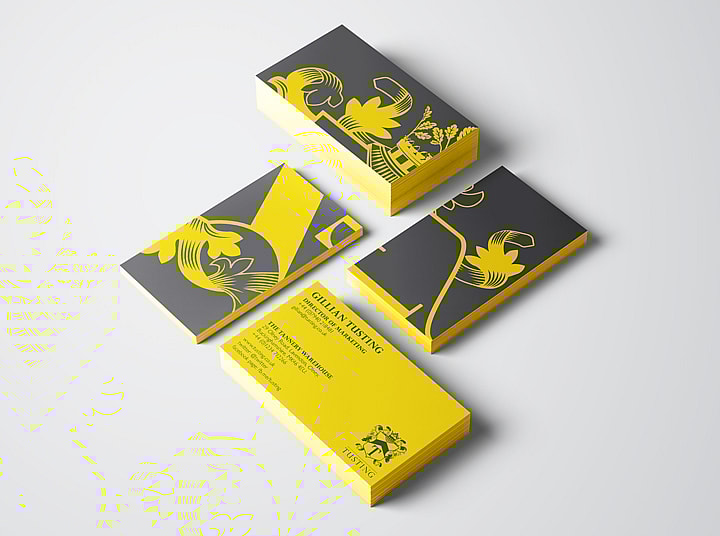 Straight Forward Tusting Business Cards