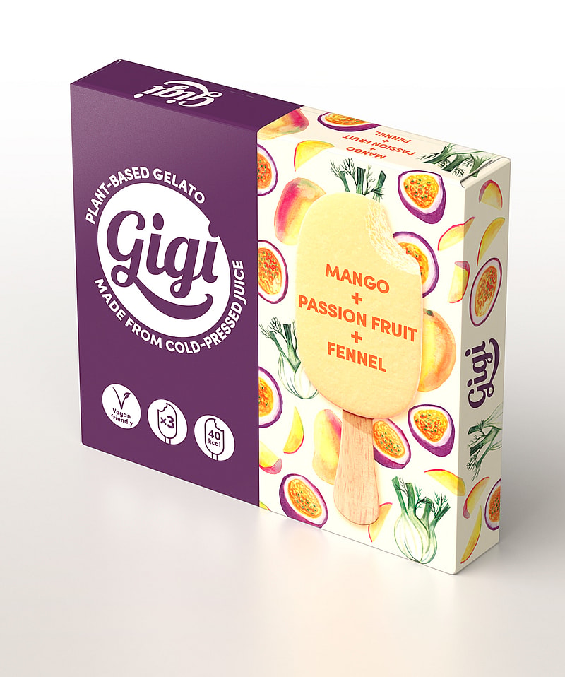 plant-based gelato