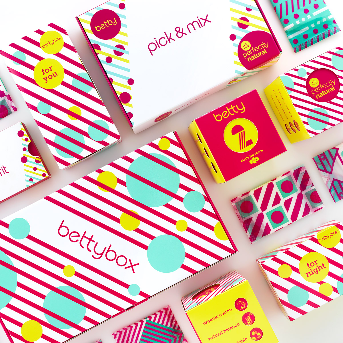 Straightforward. betty brand creation and packaging design