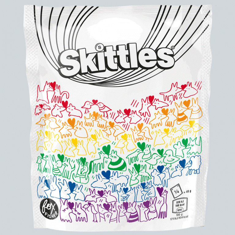Straight Forward Skittles Pride 2019 Limited Edition all packaging